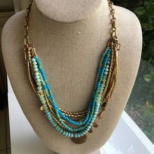 Stella & Dot Isla Disc Necklace